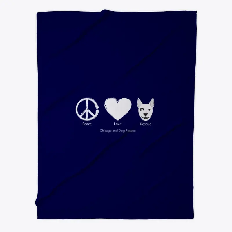 Peace, Love, and Rescue - White